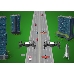 Applied Control Systems 3: UAV drone (3D Dynamics & control)