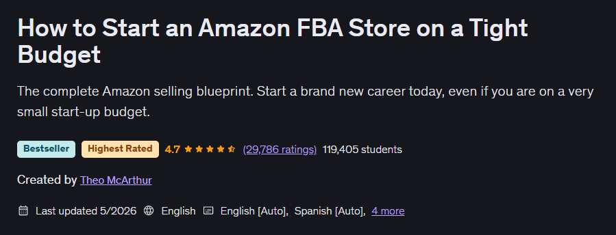 How to Start an Amazon FBA Store on a Tight Budget
