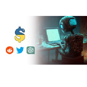 دانلود Udemy - Trending Stocks with Python, Reddit, Twitter, and ChatGPT 2023-7 - دانلود رایگان نرم افزار