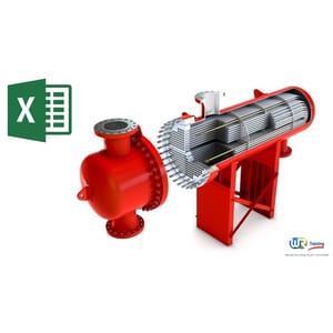Heat Exchangers Design & Calculation Excel Workbook