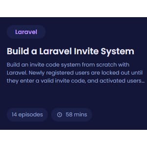 Build a Laravel Invite System