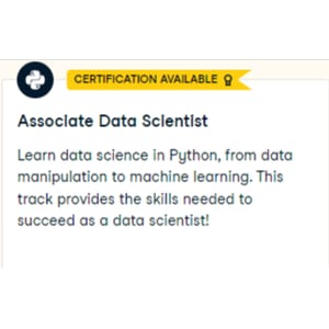 Associate Data Scientist in Python