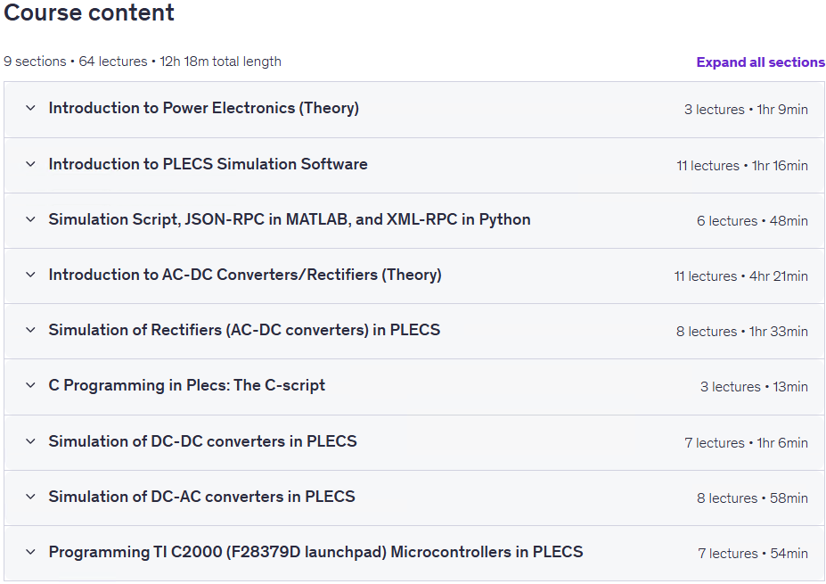 Mastering Power Electronics using PLECS simulations