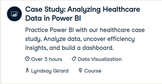 Case Study: Analyzing Healthcare Data in Power BI