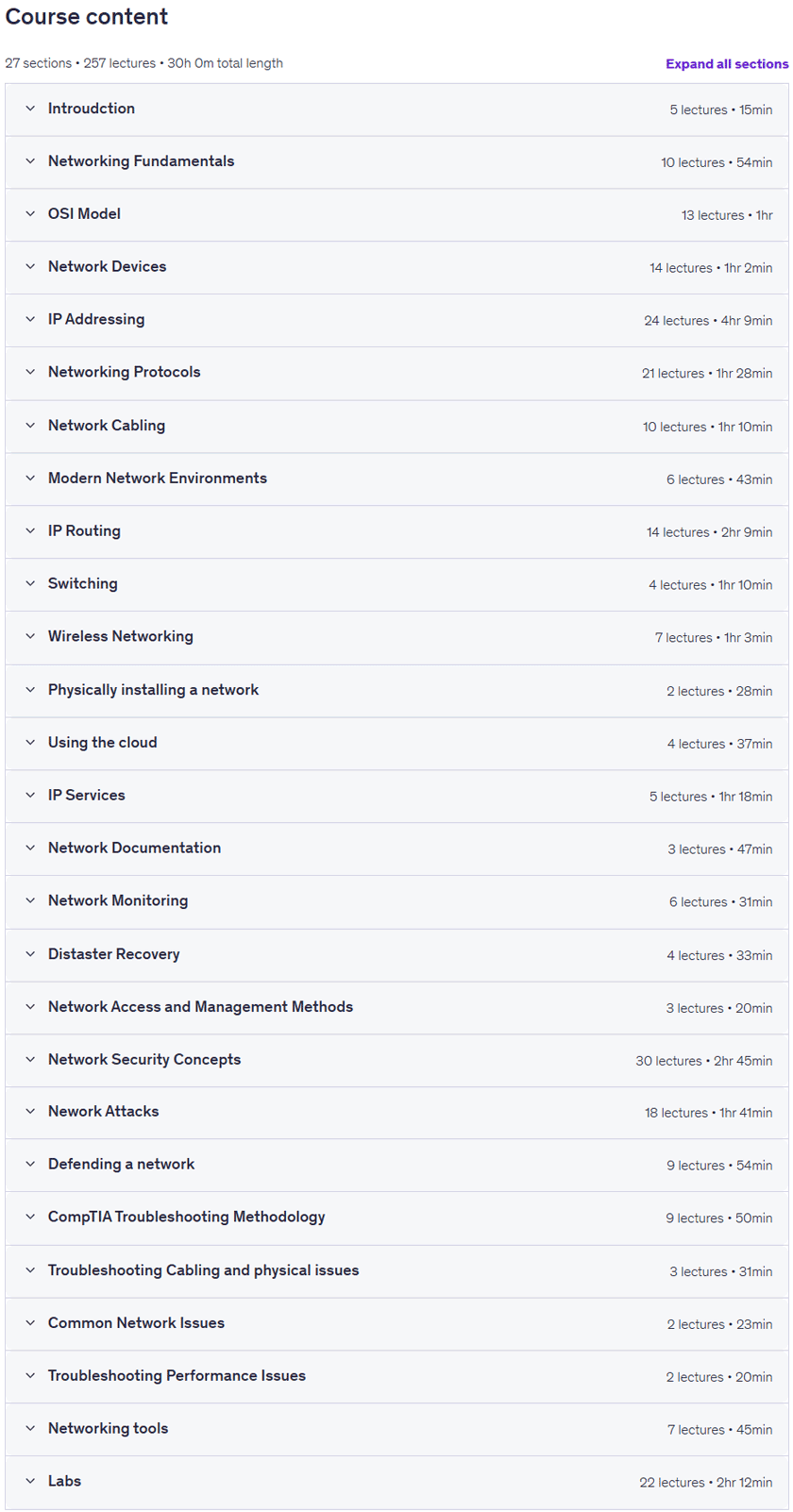 CompTIA Network+ N10-009 Full Course, Labs, Course Notes