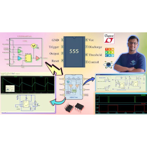 555 Timer IC Hands-On Circuit Design & Simulation in LTSpice