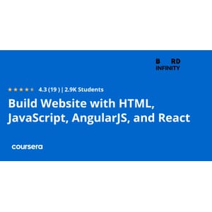 Build Website with HTML, JavaScript, AngularJS, and React Specialization