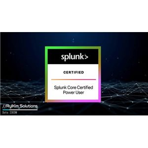 The Complete Splunk Core Certified Power User Course