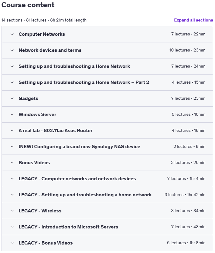 General Networking - wireless, routers, firewalls, Cisco NAS Content