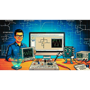 Design your Own BUFFER AMPLIFIER Circuit Using Op Amps & BJT