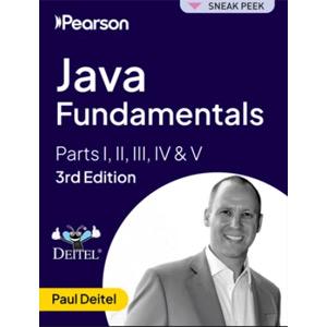 Java Fundamentals with Paul Deitel, 3rd Edition