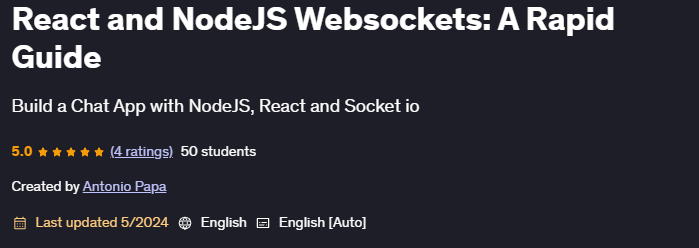 React and NodeJS Websockets A Rapid Guide