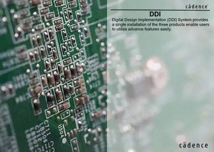 Cadence Digital Design Implementation (DDI) System software