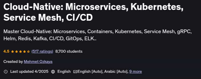 Cloud-Native_ Microservices, Kubernetes, Service Mesh, CI_CD