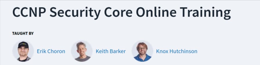 CCNP Security Core