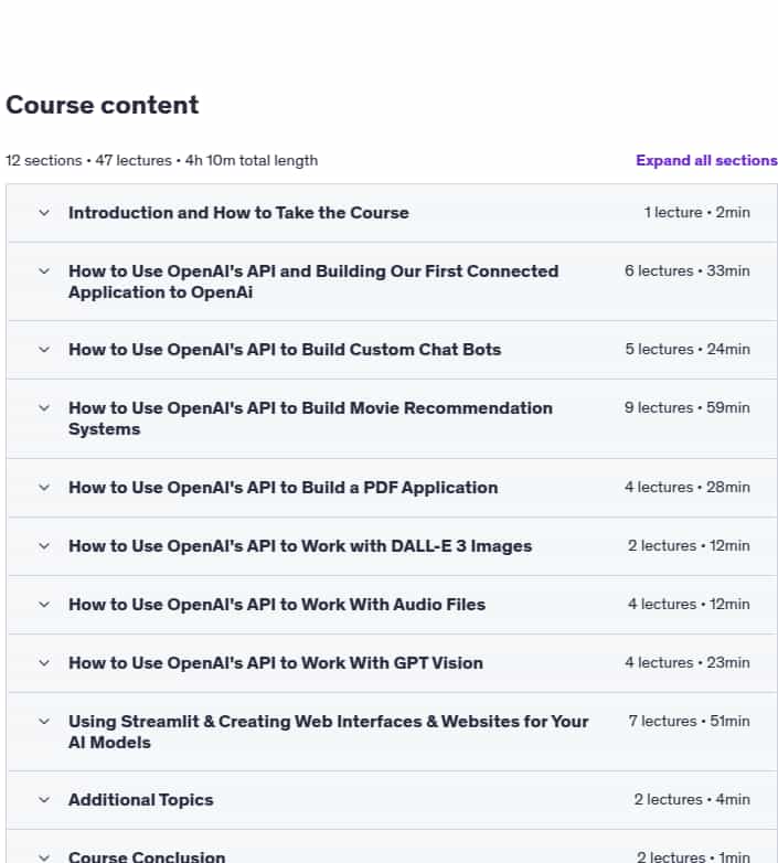 Complete OpenAI API Course (Connect to ChatGPT API & More)