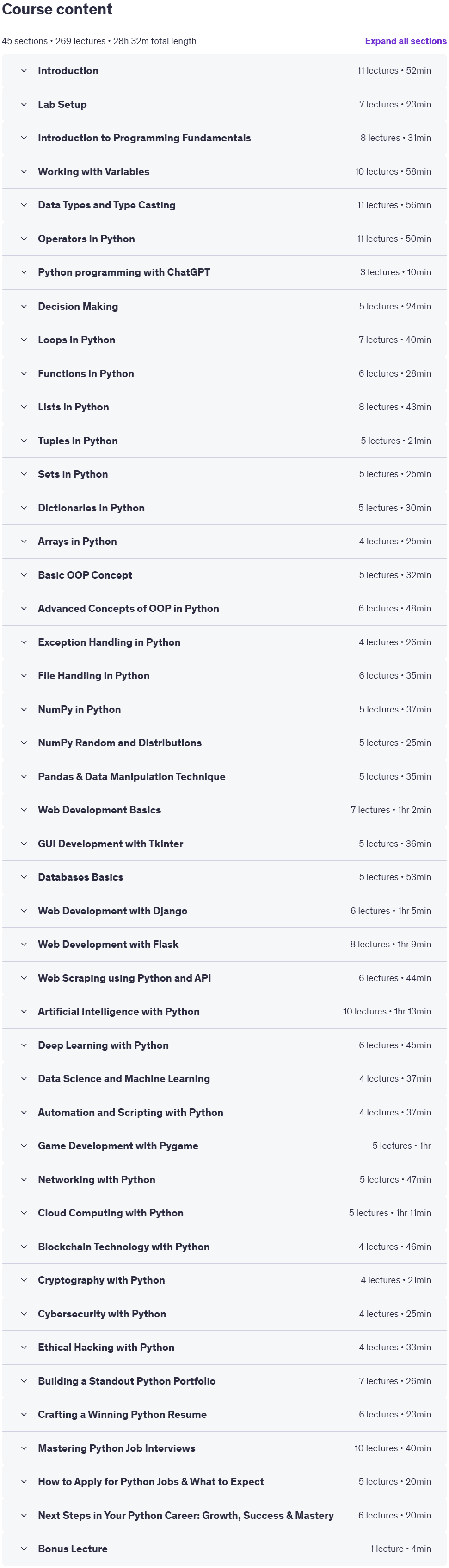 Complete Python with AI Skills to Get Your Dream IT Job