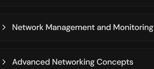Computer Networks Content