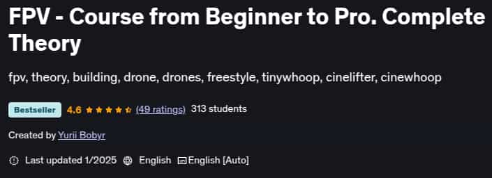 FPV - Course from Beginner to Pro. Complete Theory