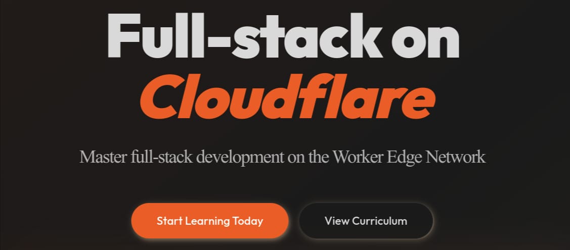 Full-Stack SaaS Development Course on Cloudflare Workers