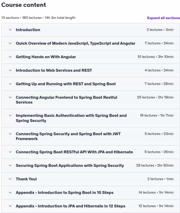 Go Java Full Stack with Spring Boot and Angular 
