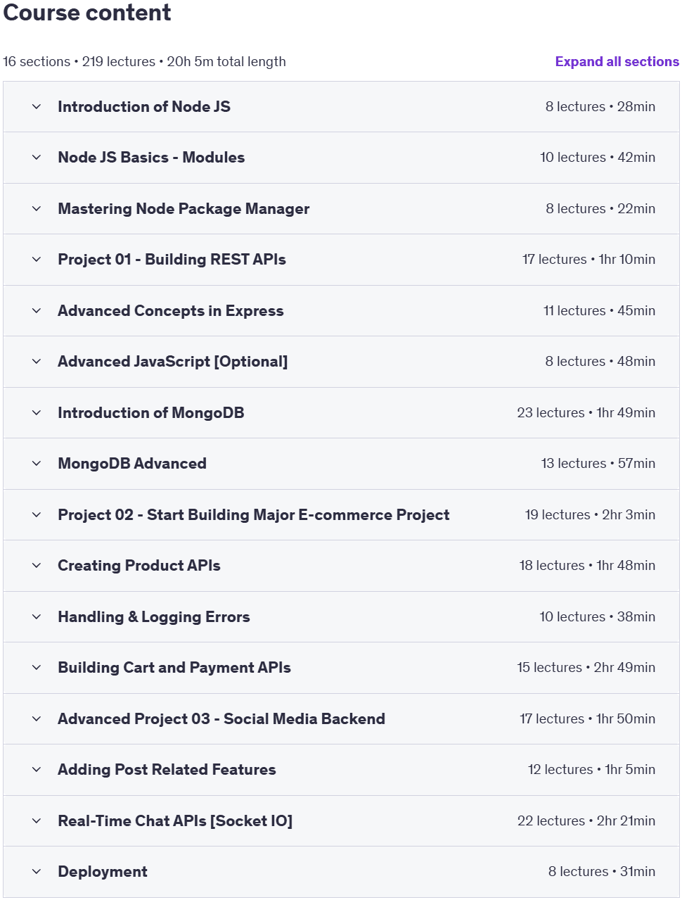 Modern Node JS Course from Beginning [LATEST 2025]
