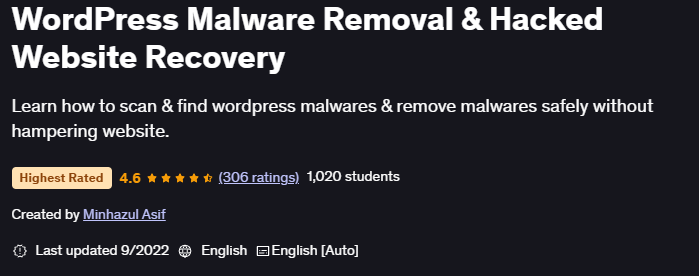 WordPress Malware Removal & Hacked Website Recovery