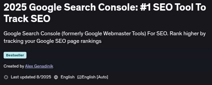 2025 Google Search Console_ _1 SEO Tool To Track SEO