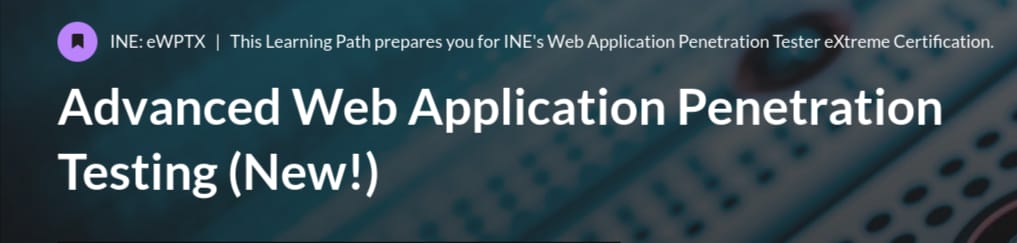 Advanced Web Application Penetration Testing (New!)