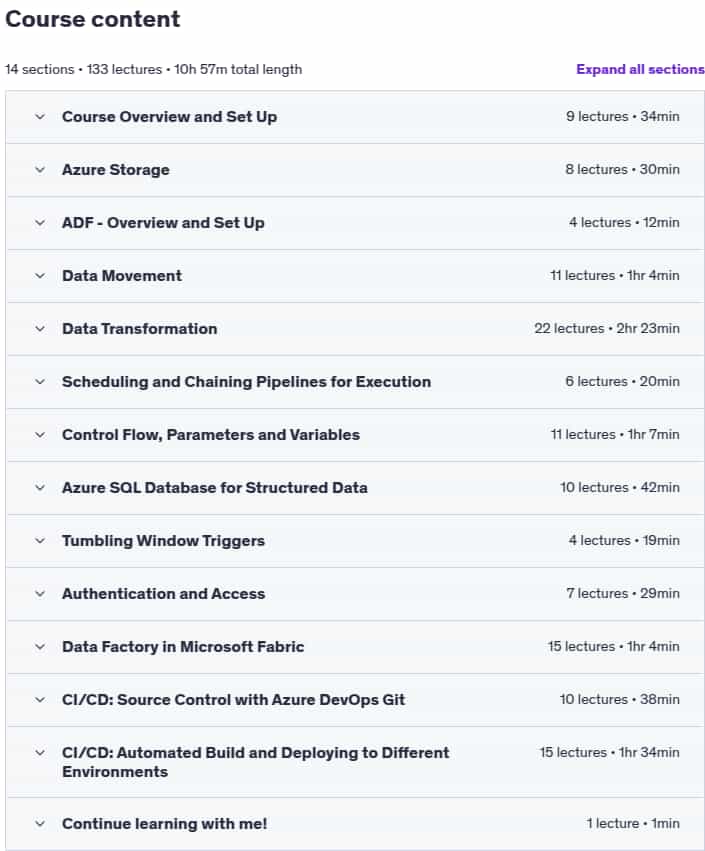 Azure Data Factory _ Data Engineering on Azure and Fabric