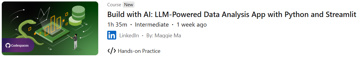 Build with AI: LLM-Powered Data Analysis App with Python and Streamlit