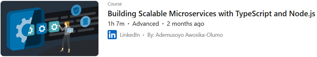 Building Scalable Microservices with TypeScript and Node.js