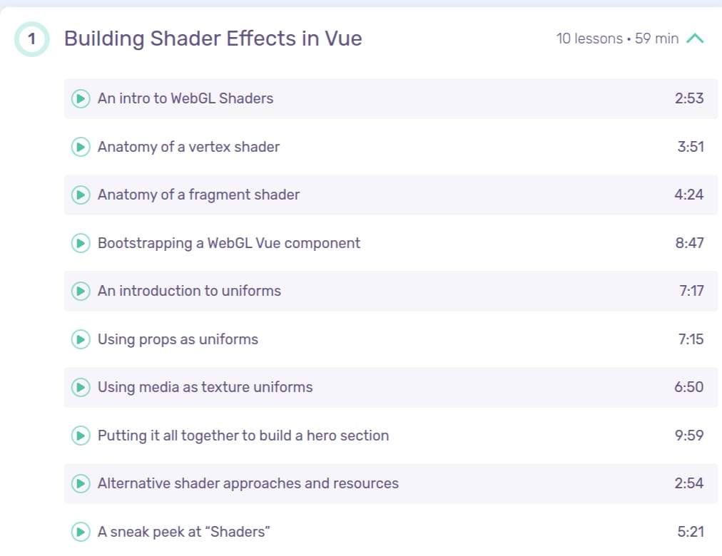 Building Shader Effects in Vue