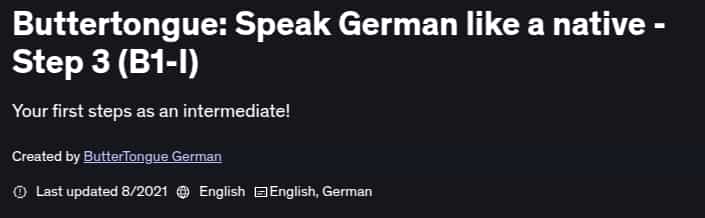 Buttertongue_ Speak German like a native - Step 3 (B1-I)