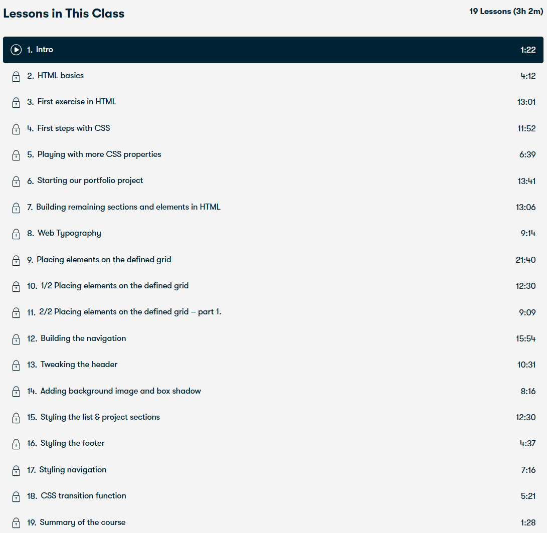Code your own portfolio - HTML & CSS basics