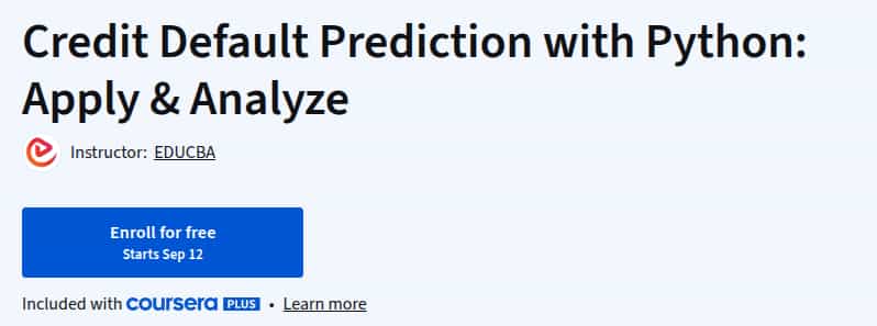 Credit Default Prediction with Python_ Apply & Analyze
