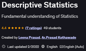 Descriptive Statistics