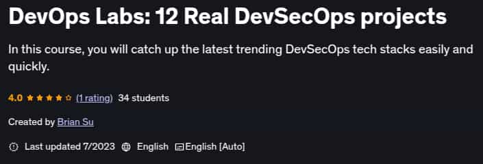 DevOps Labs_ 12 Real DevSecOps projects