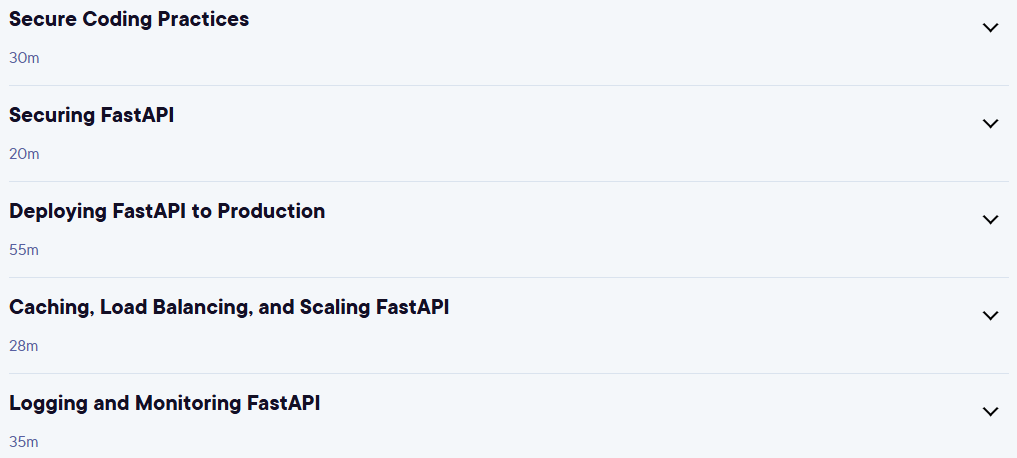 FastAPI: Securing, Deploying, and Scaling Applications