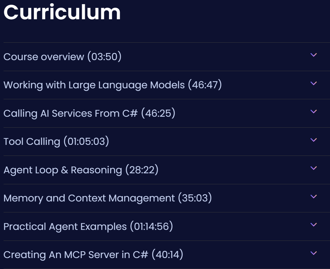 Getting Started AI Agents in C# Conyent
