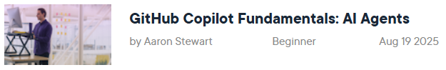 GitHub Copilot Fundamentals: AI Agents