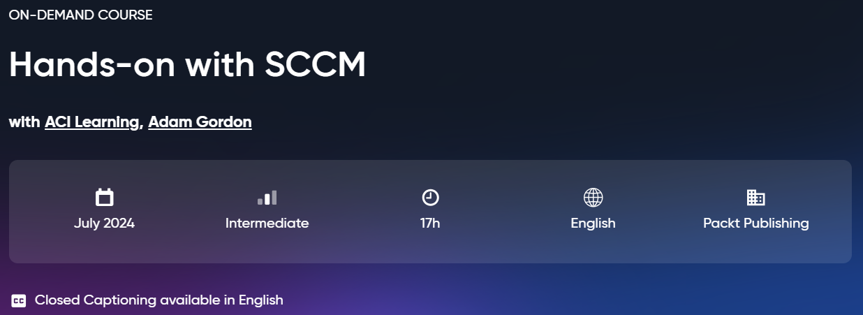 Hands-on with SCCM