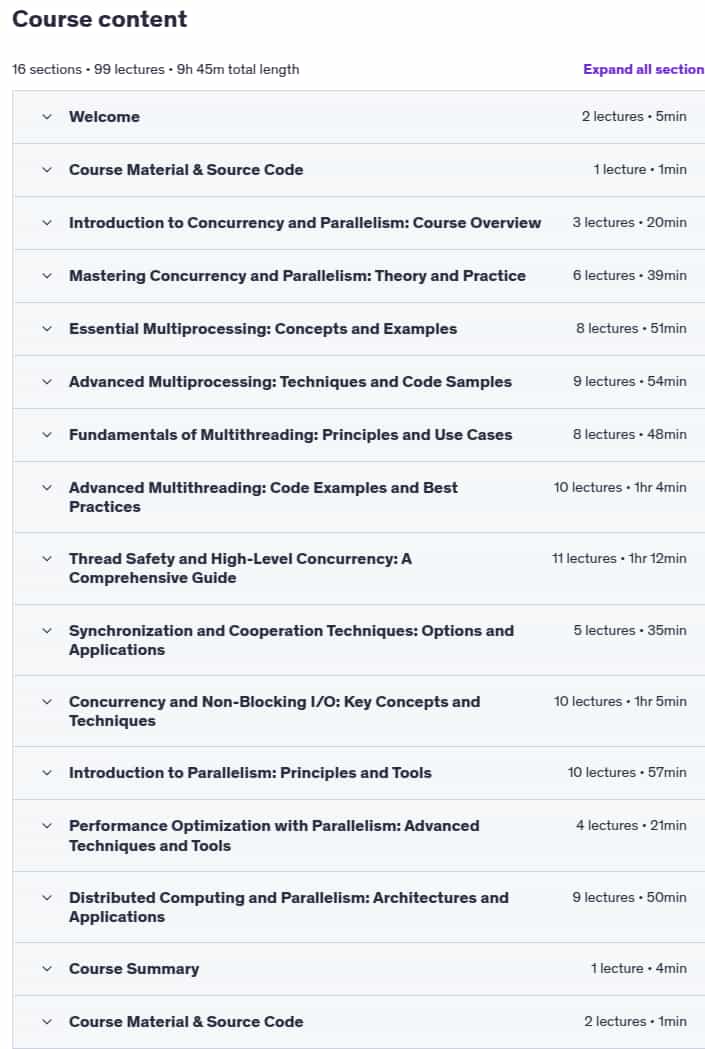 High Level Java Concurrency (Multi-Threading) Course