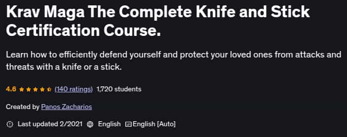 Krav Maga The Complete Knife and Stick Certification Course.
