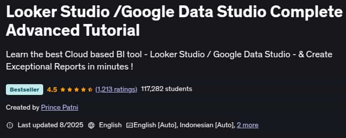 Looker Studio _Google Data Studio Complete Advanced Tutorial