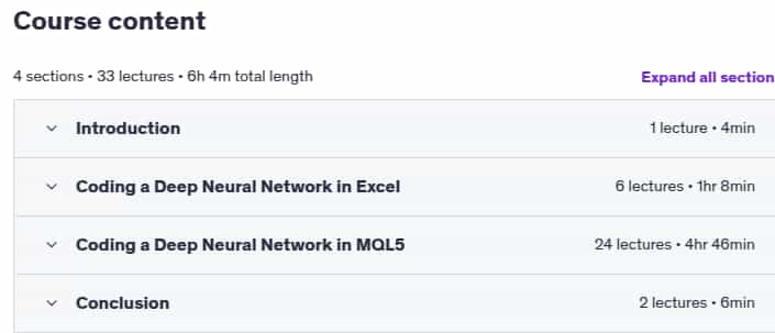 MQL5 MACHINE LEARNING 02_ Deep Learning For Algo-Trading