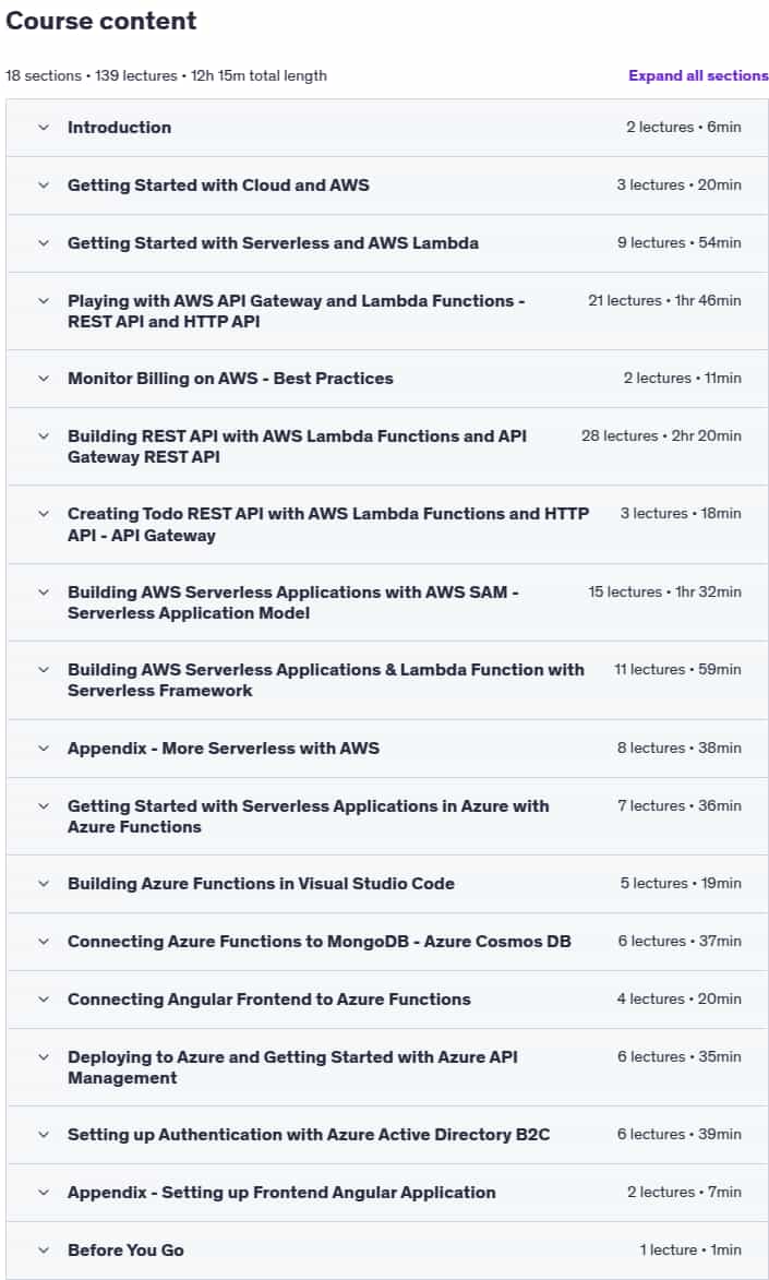 Master AWS Lambda_ Go Serverless with AWS [2020]