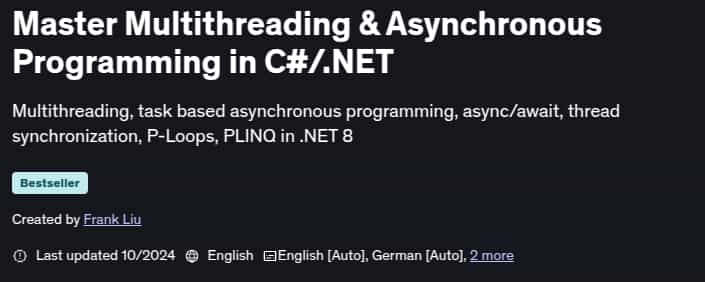 Master Multithreading & Asynchronous Programming in C__.NET