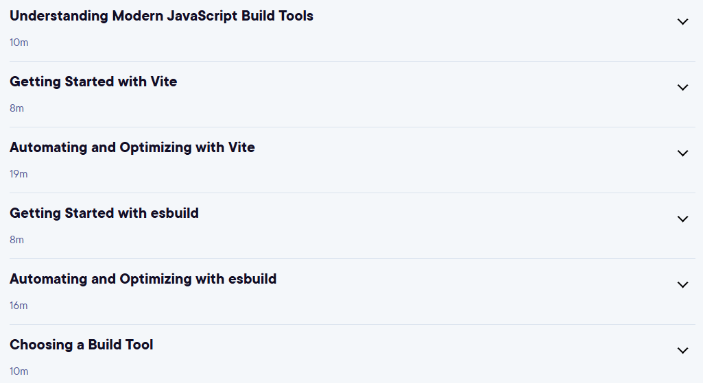 Modern JavaScript Build Tools