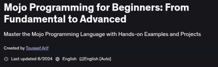 Mojo Programming for Beginners_ From Fundamental to Advanced